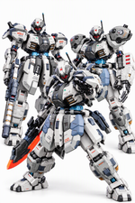 MOSHOW Toys Progenitor Effect Foxhound Tyrant Butcher II 3-in-1 Combo Set - Full Armored Trio Display