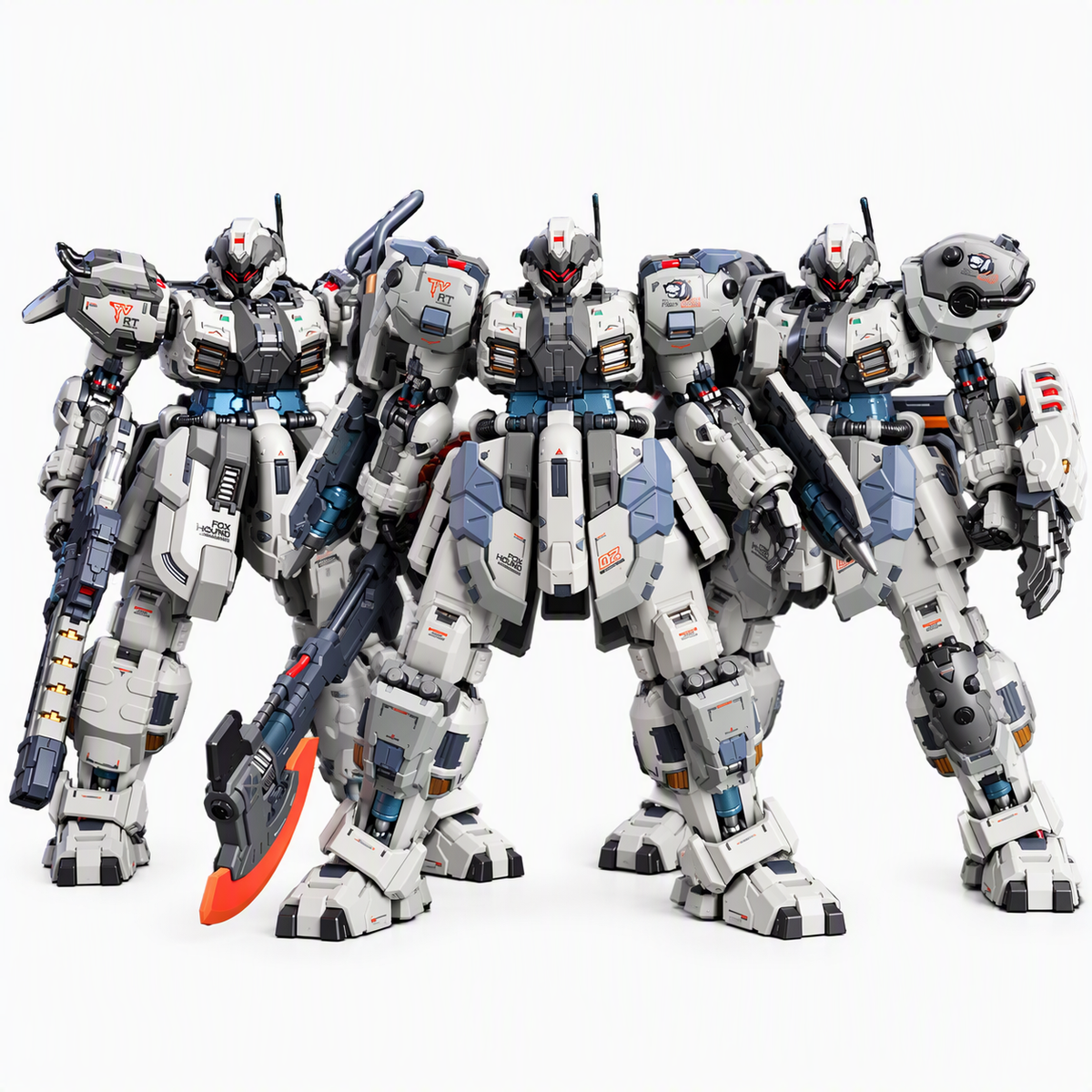 MOSHOW Toys Progenitor Effect Foxhound Tyrant Butcher II 3-in-1 Combo Set - Main Hero Cover