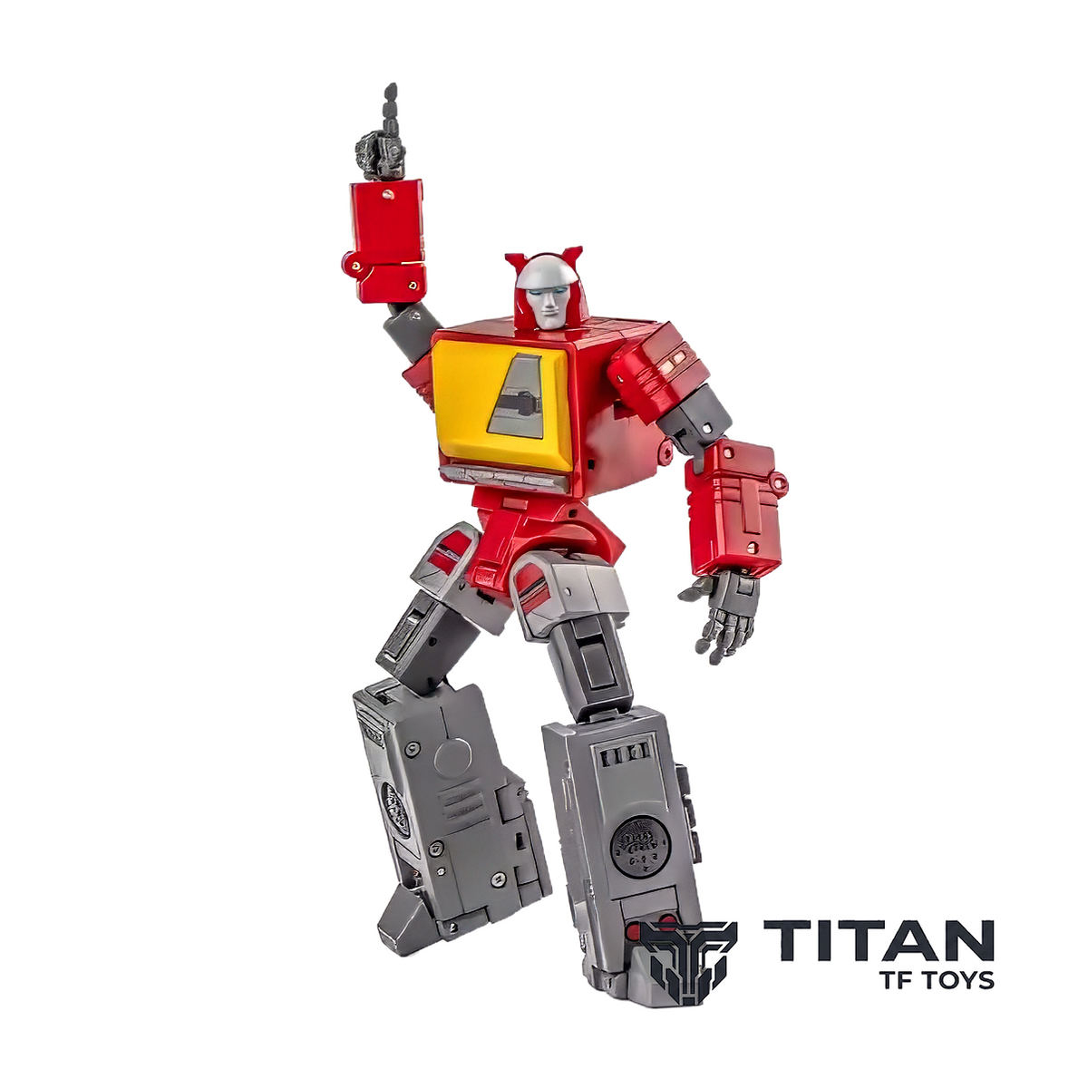 Newage H62 Louie Blaster with Ramhorn & Rewind G1 Legends Scale Action Figure - Detailed View 4