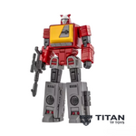 Newage H62 Louie Blaster with Ramhorn & Rewind G1 Legends Scale Action Figure - Detailed View 5