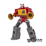 Newage H62 Louie Blaster with Ramhorn & Rewind G1 Legends Scale Action Figure - Detailed View 6
