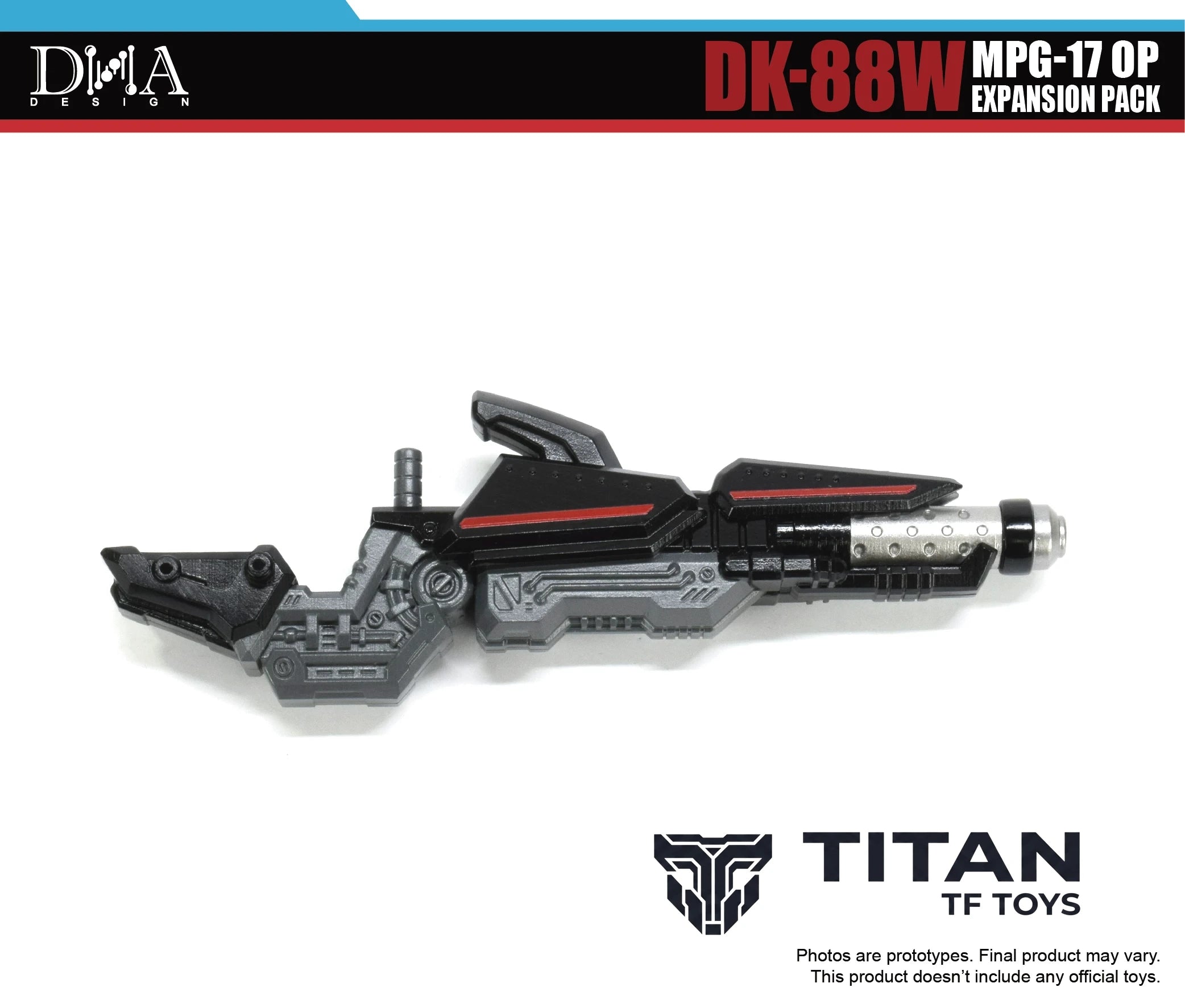 DNA Design DK-88W MPG-17 Ginrai Blaster Rifle Weapon Upgrade Kit [Pre-Order]