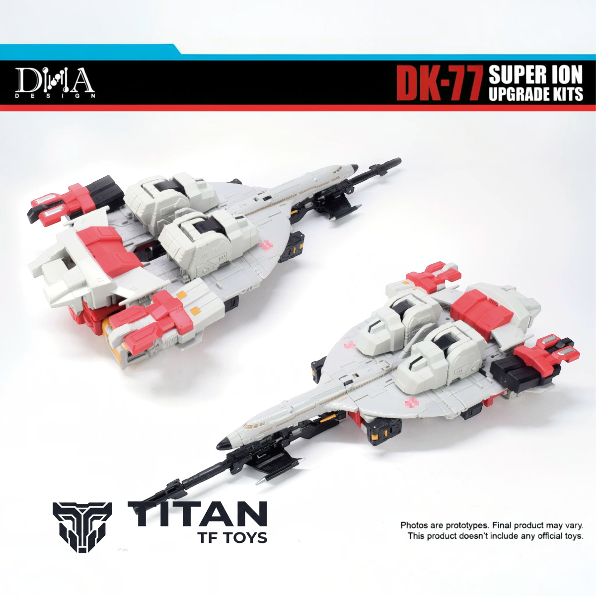 DNA Design DK-77 Age of the Primes / Legacy Superion Combiner Upgrade Kit with First-Run Bonus