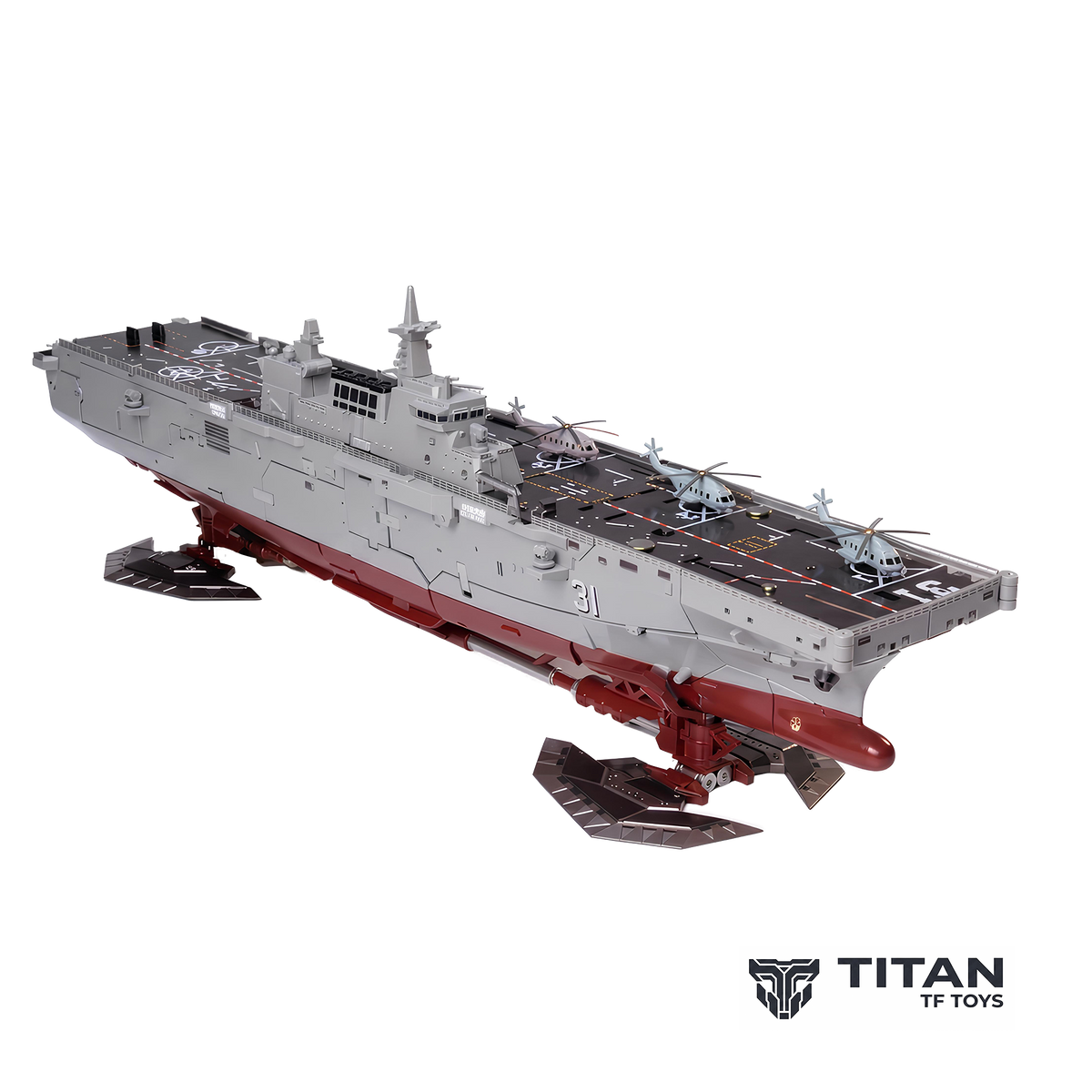 Tiga Toys YH-01 Tianshu 075 Amphibious Assault Ship Die-Cast Mecha - Official Image 5