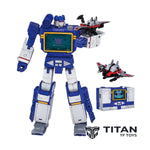Takara Tomy Transformers MPG-19 Soundwave with Laserbeak Action Figure - View 1