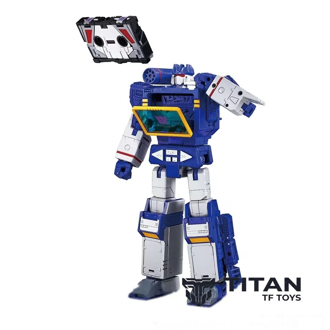 Takara Tomy Transformers MPG-19 Soundwave with Laserbeak Action Figure - View 4