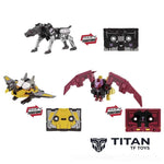 Takara Tomy Transformers MPG-22 Ravage Buzzsaw Ratbat Tape Set [Pre-Order Deposit] - View 3