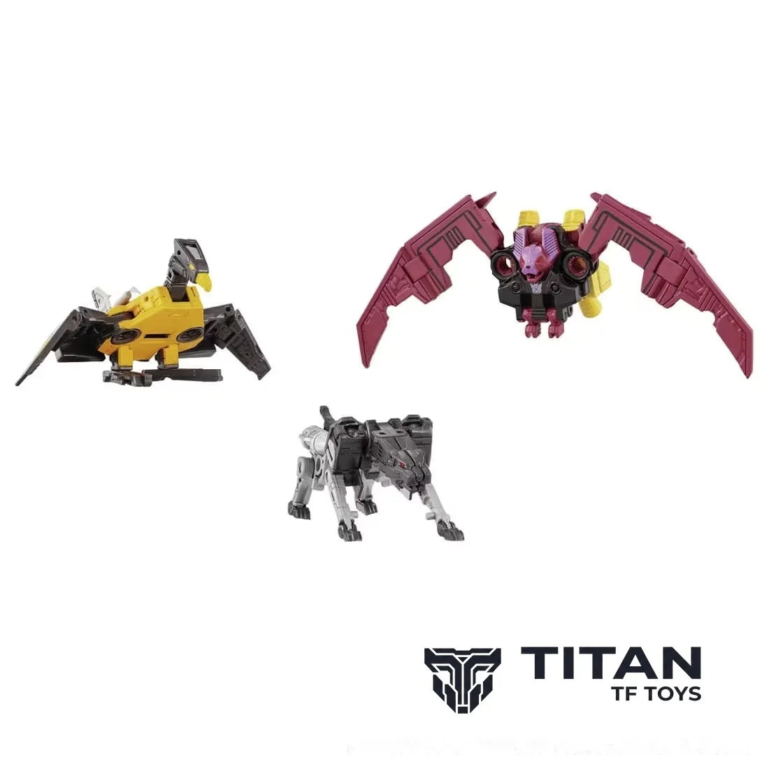Takara Tomy Transformers MPG-22 Ravage Buzzsaw Ratbat Tape Set [Pre-Order Deposit] - View 4