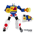 Takara Tomy Transformers MPG-27 Twincast & Rewind Action Figure [Pre-Order Deposit] - View 1