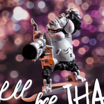 ToyWolf W-02 Dirty General Water Head Urinal Transforming Figure Original White - Detailed View 5