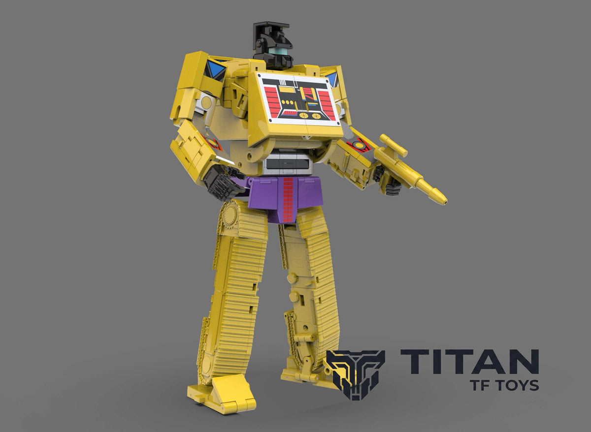 X-Transbots MX-41B Bulldozer - XT-XTG2-PRE XTransbot Devastator Bulldozer 05