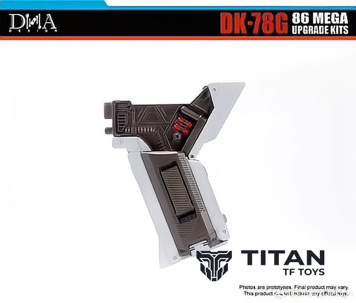 DNA Design DK-78G Studio Series SS86 Megatron Heavy Cannon & Gun Mode Conversion Grip Kit