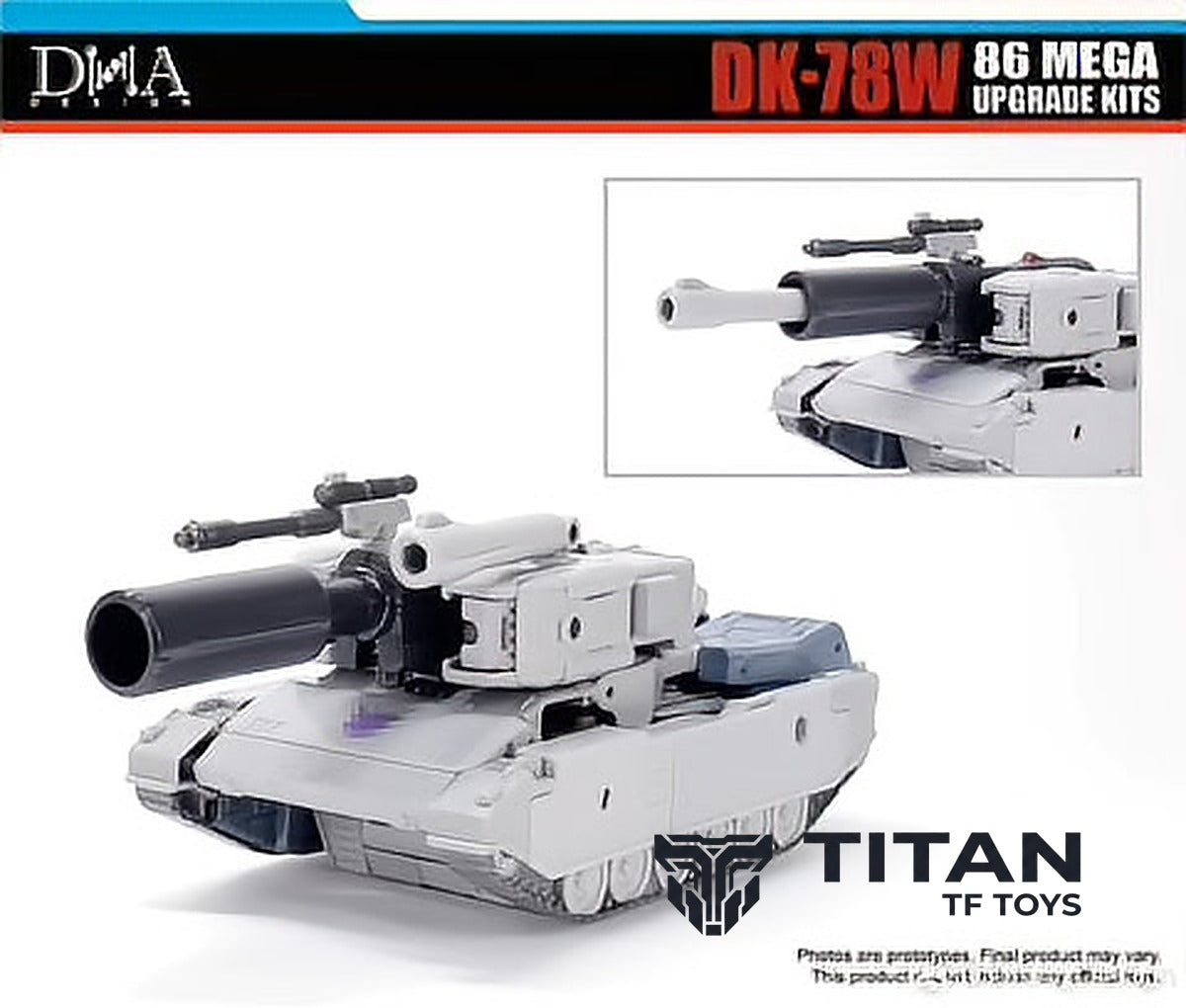 DNA Design DK-78W Studio Series SS86 Megatron Weapon Expansion Kit